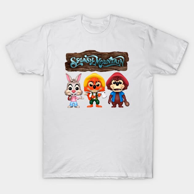 Animal Mountain Action Figure T-Shirt by Catherinebey